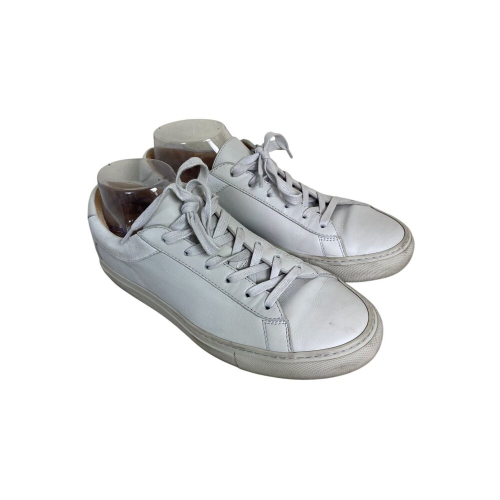 Koio Capri White Leather Sneakers Shoes 39 Women size 9Made In Italy Capsule